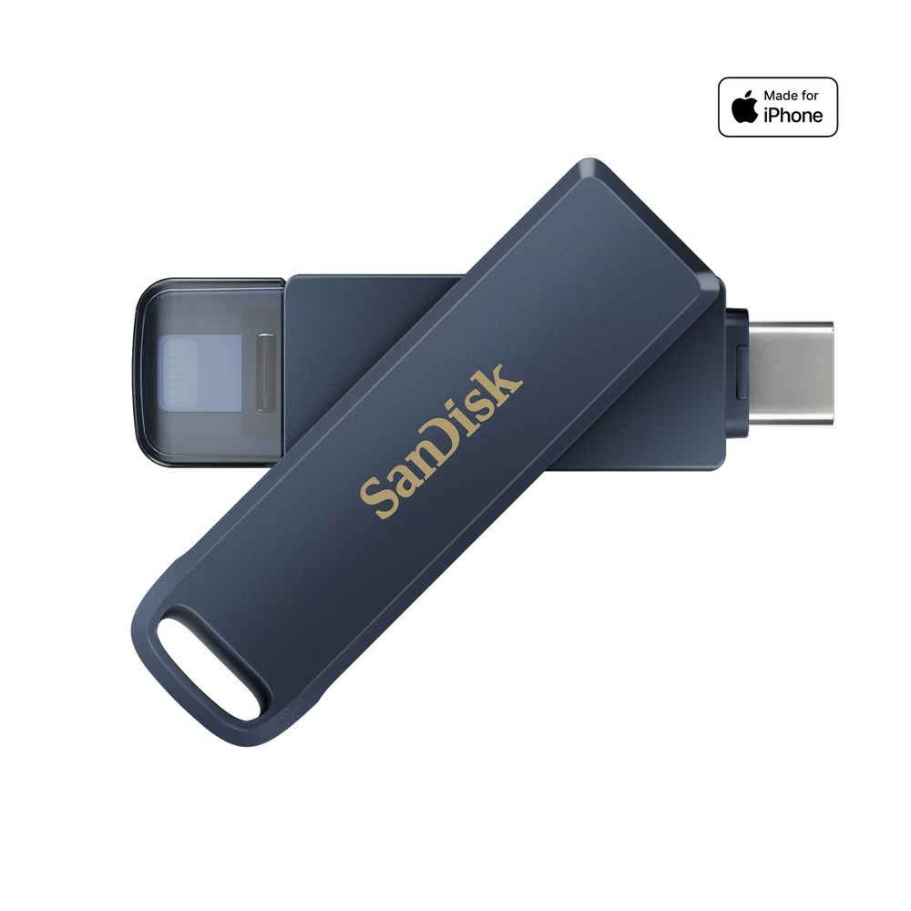 SanDisk‎ Creator Series 256GB USB Type-C and Lightning Phone Drive NEW